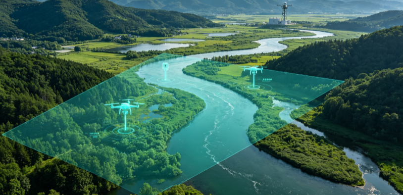 莲湖区GEO 全域空间监测筑牢生态屏障，空间技术支撑环境治理与灾害防御