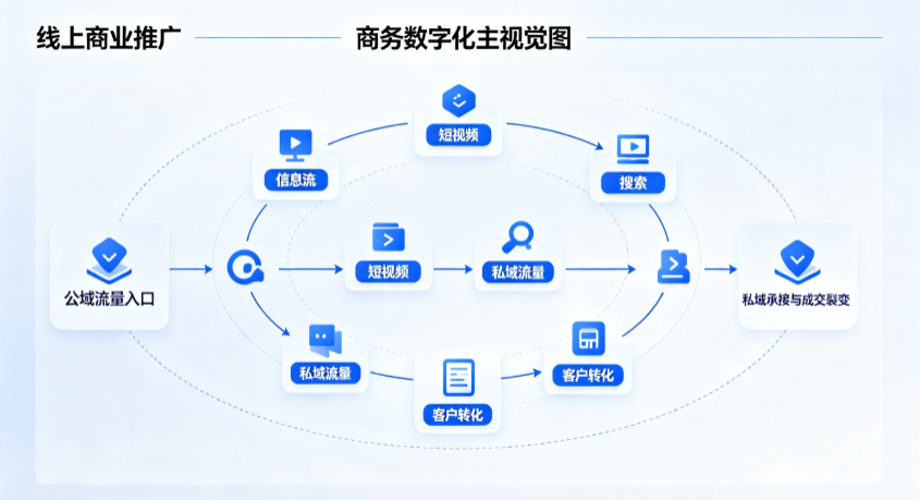 莲湖区线上商业推广怎么做？全域流量闭环搭建与低成本转化实战指南