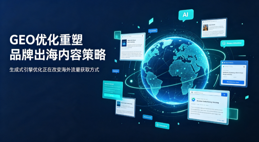 莲湖区AI 时代 GEO 兴起，品牌出海内容策略迎来重大调整